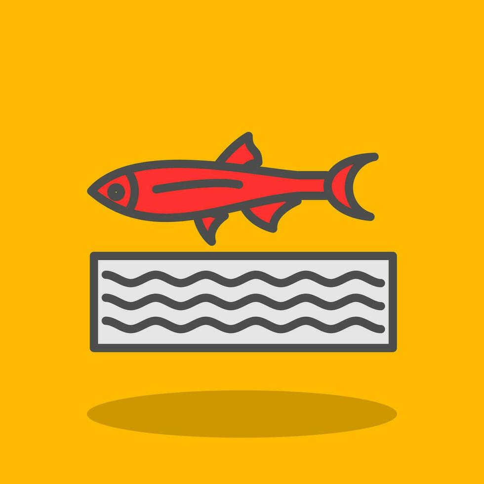 Herring Vector Icon Design
