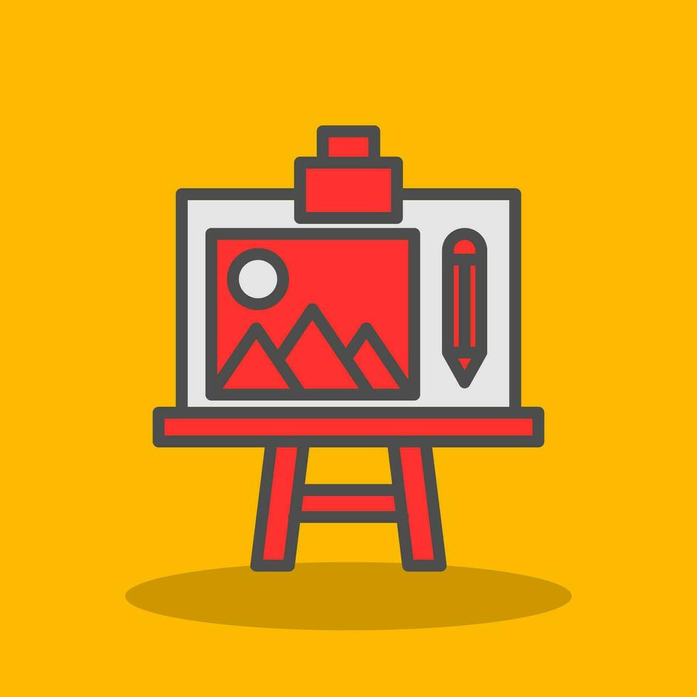 Canvas Vector Icon Design