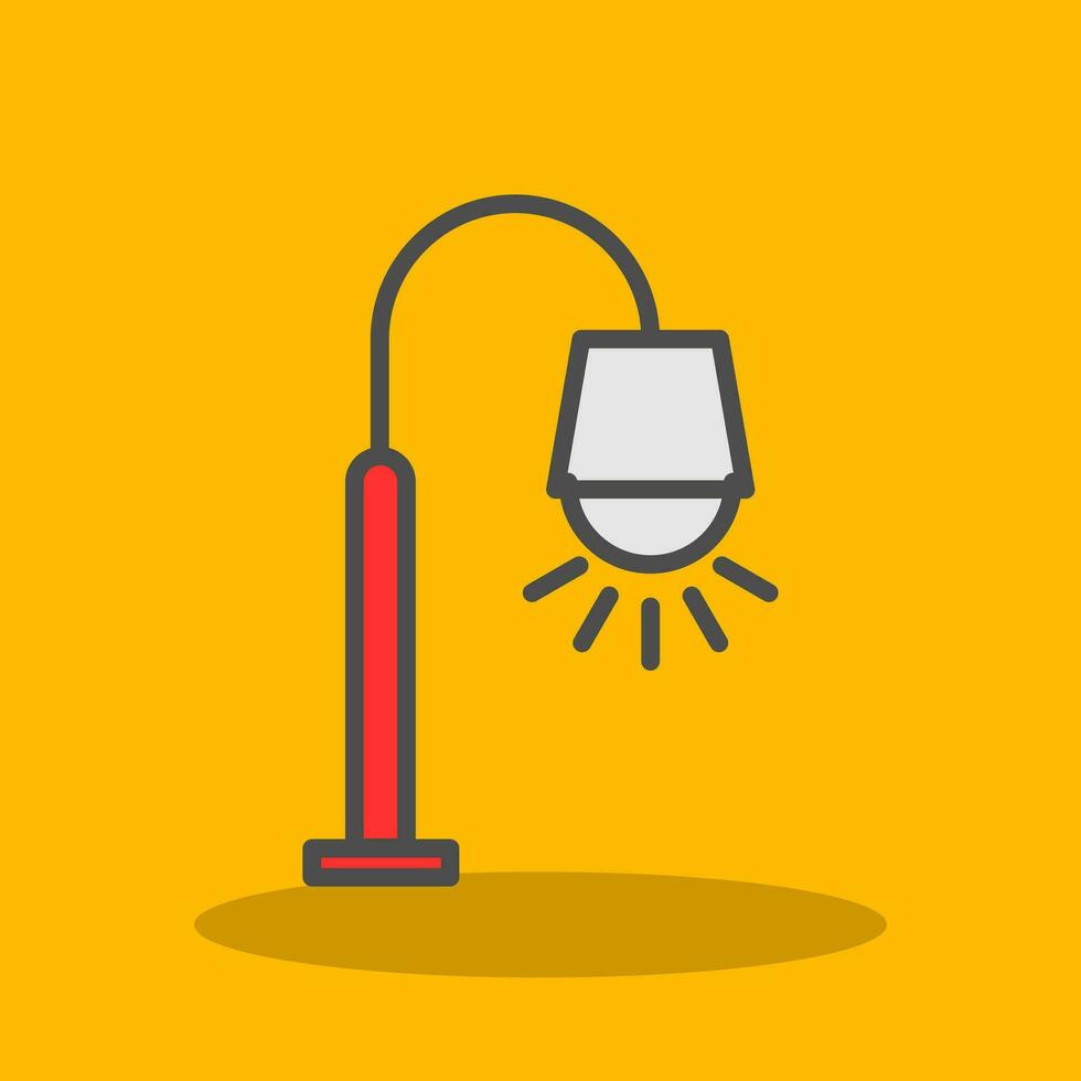 Street lamp Vector Icon Design