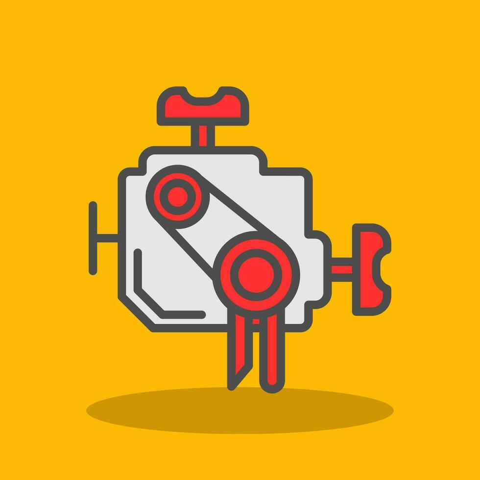 Engine Vector Icon Design
