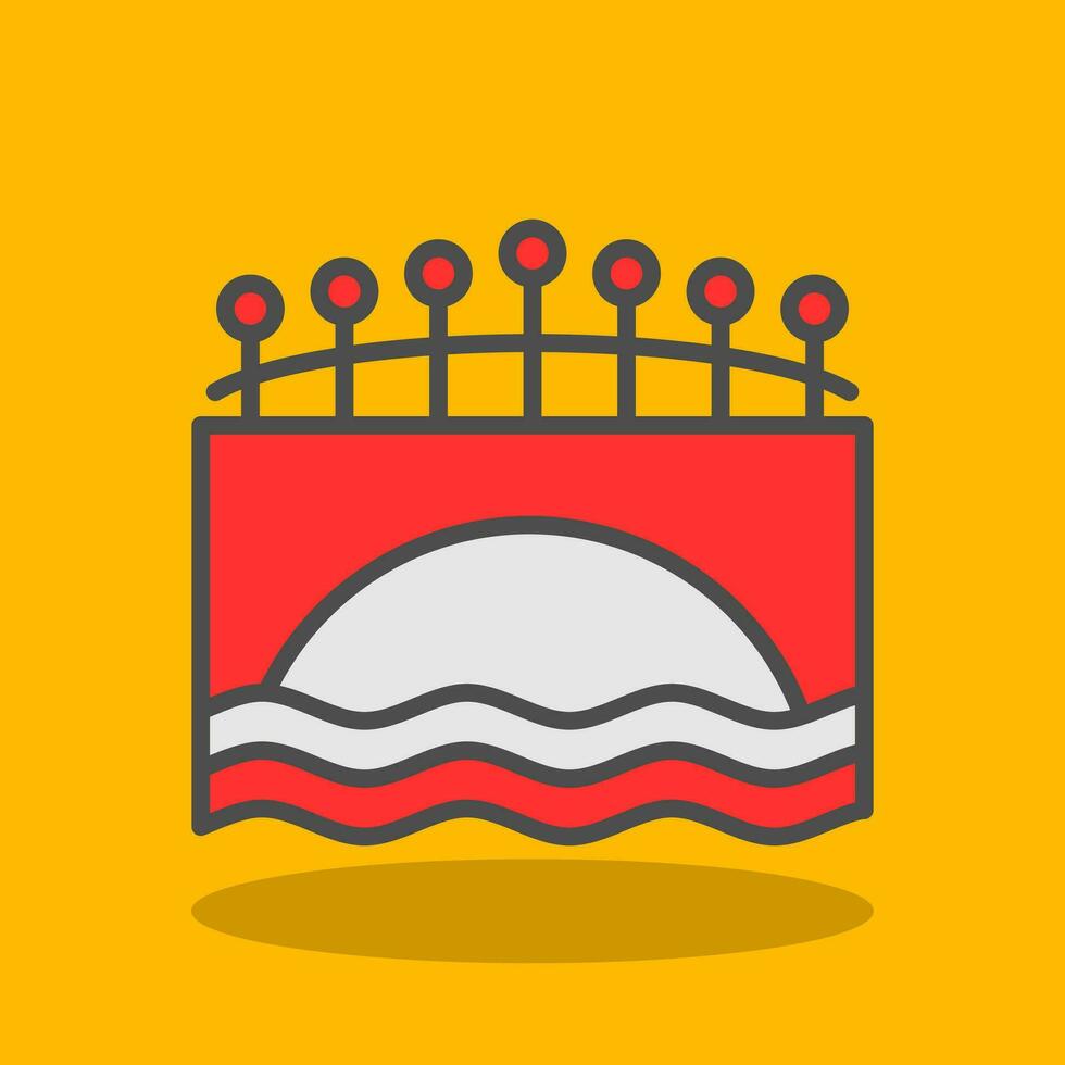 Canal Vector Icon Design