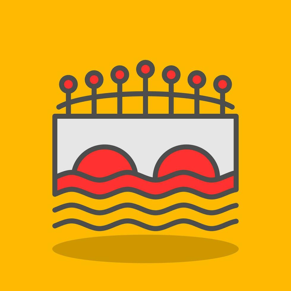 Canal Vector Icon Design