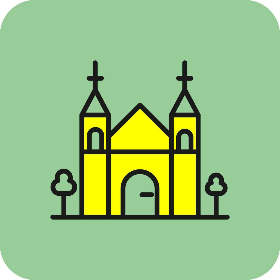 Domtoren Vector Icon Design