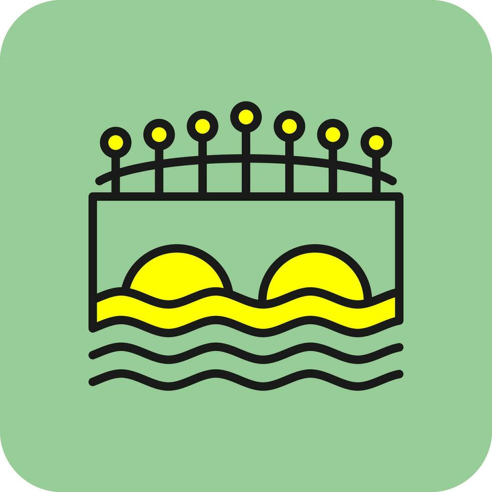 Canal Vector Icon Design