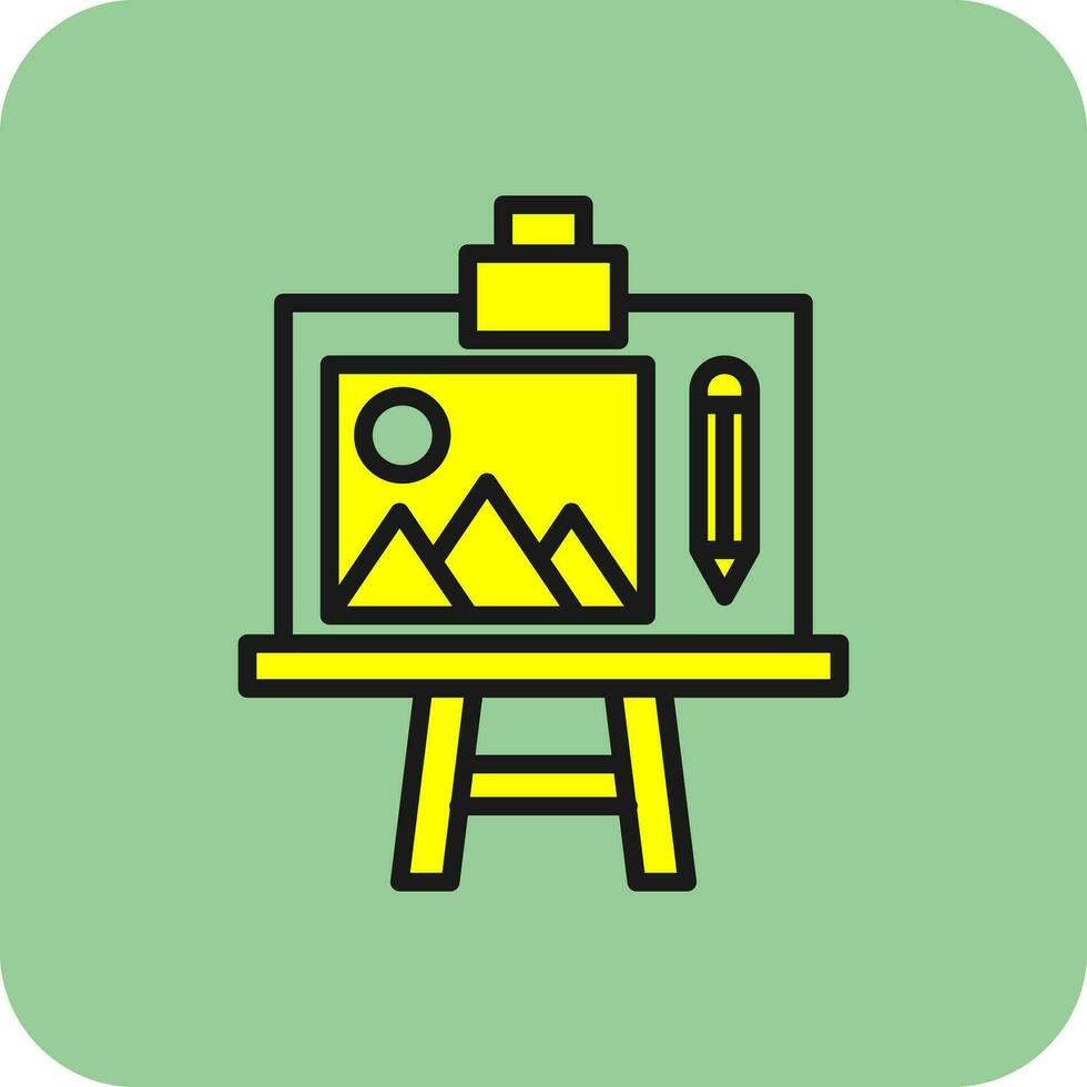 Canvas Vector Icon Design