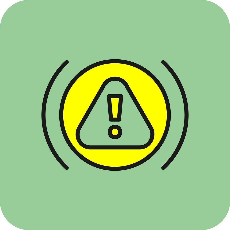 Warning Vector Icon Design