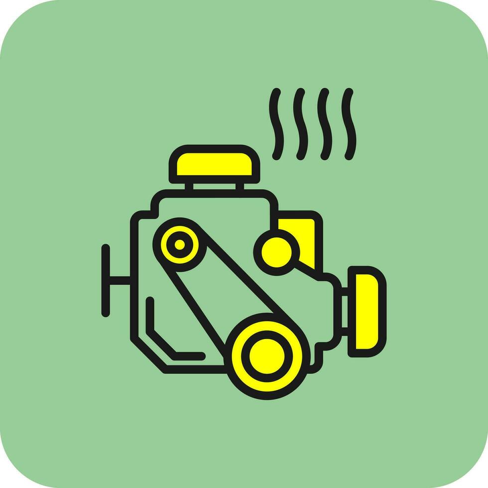 diseño de icono de vector de motor