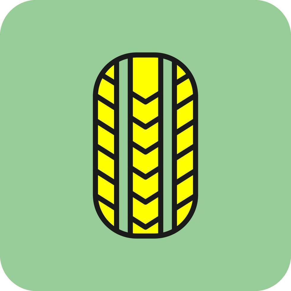 Tire Vector Icon Design