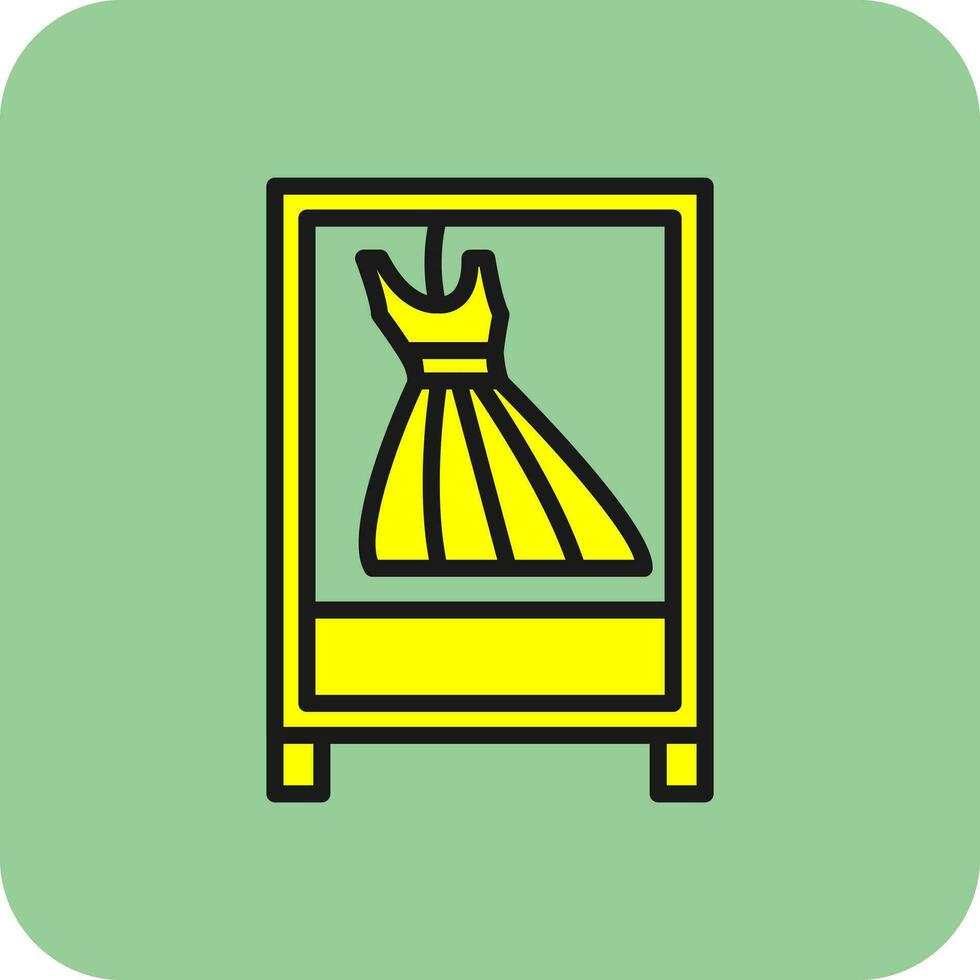 Showcase Vector Icon Design