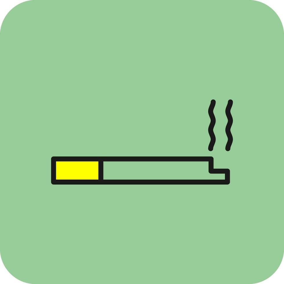 Cigar Vector Icon Design