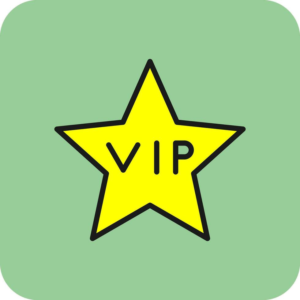 VIP vector icono diseño