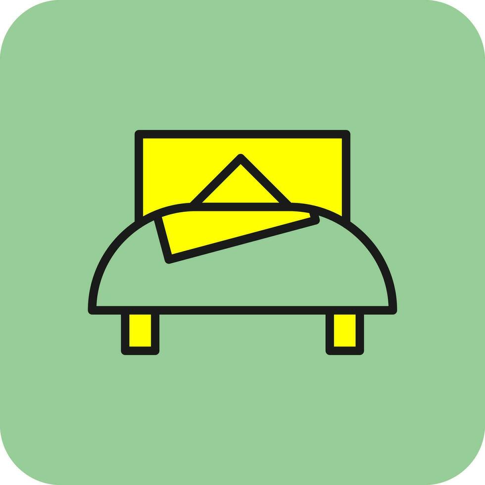 Bed Vector Icon Design