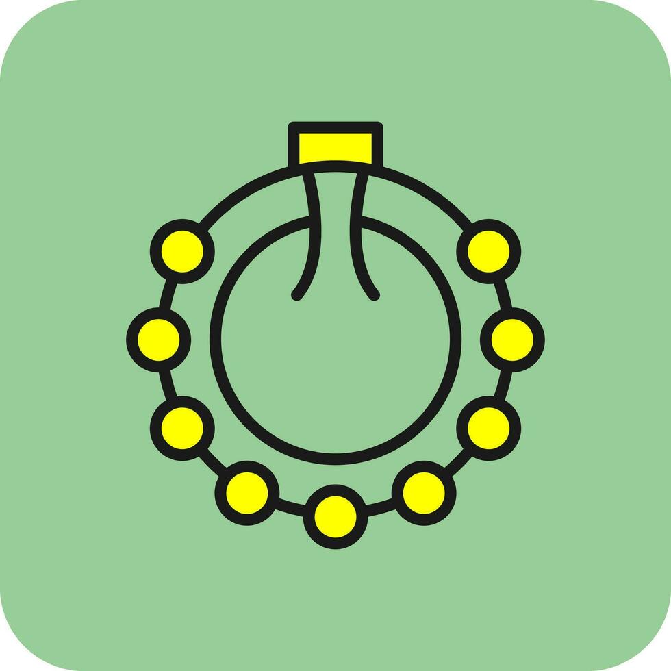Bracelet Vector Icon Design