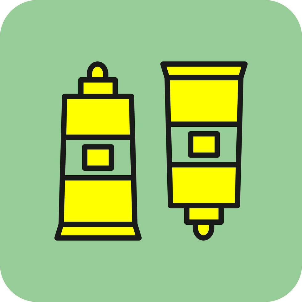 Oil paint Vector Icon Design