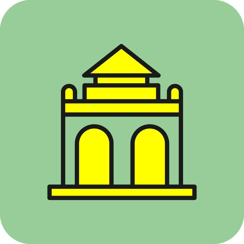 Parc du cinquantenaire Vector Icon Design
