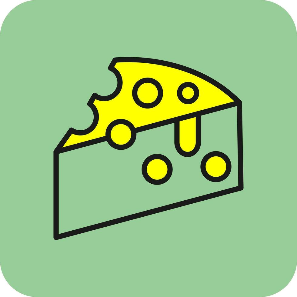 Cheese Vector Icon Design