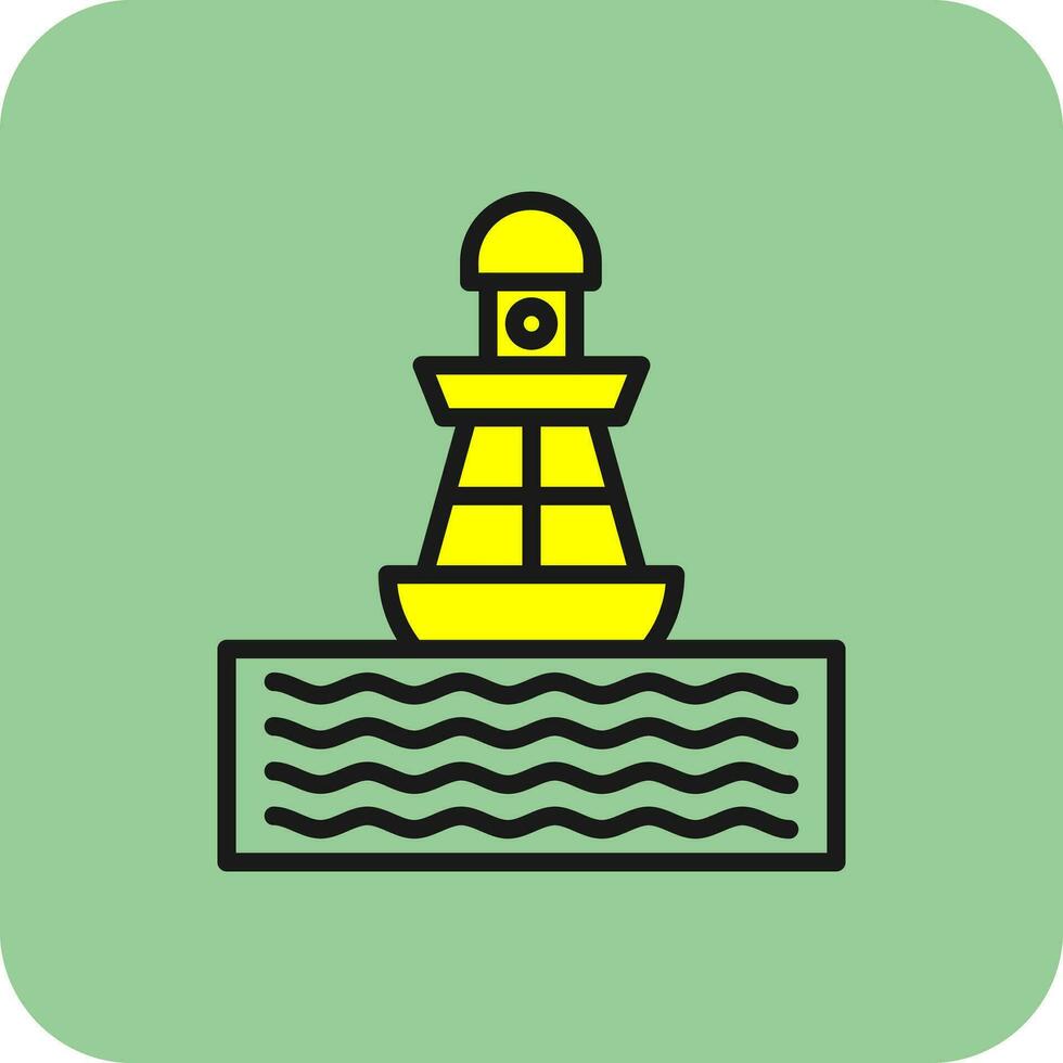 Buoy Vector Icon Design