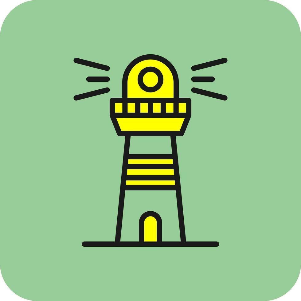Lighthouse Vector Icon Design