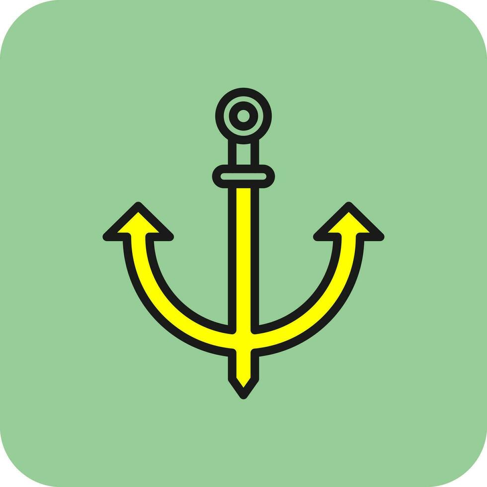 Anchor Vector Icon Design