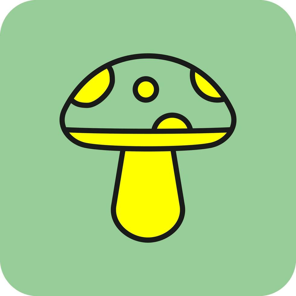 Fungus Vector Icon Design