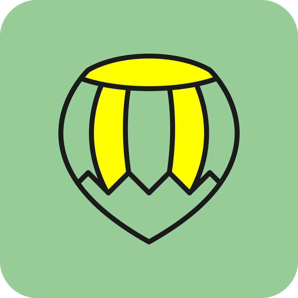 Hazelnut Vector Icon Design