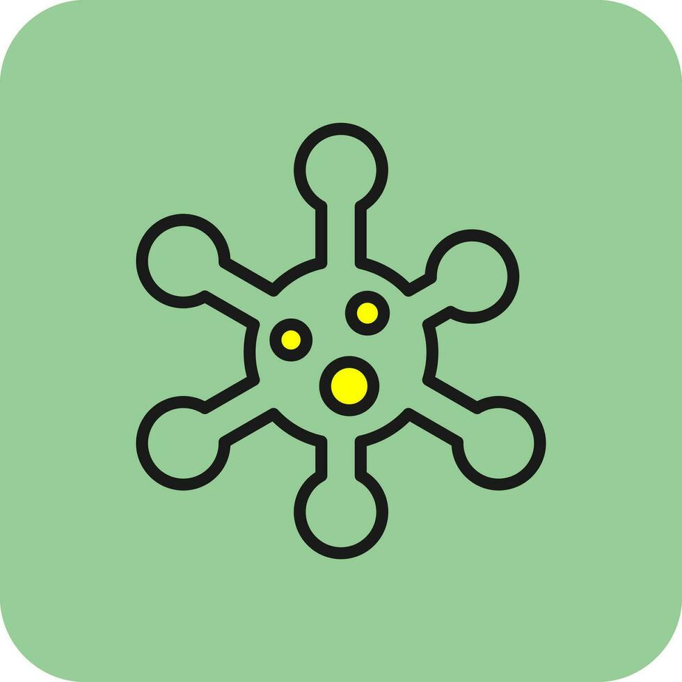 Bacteria Vector Icon Design