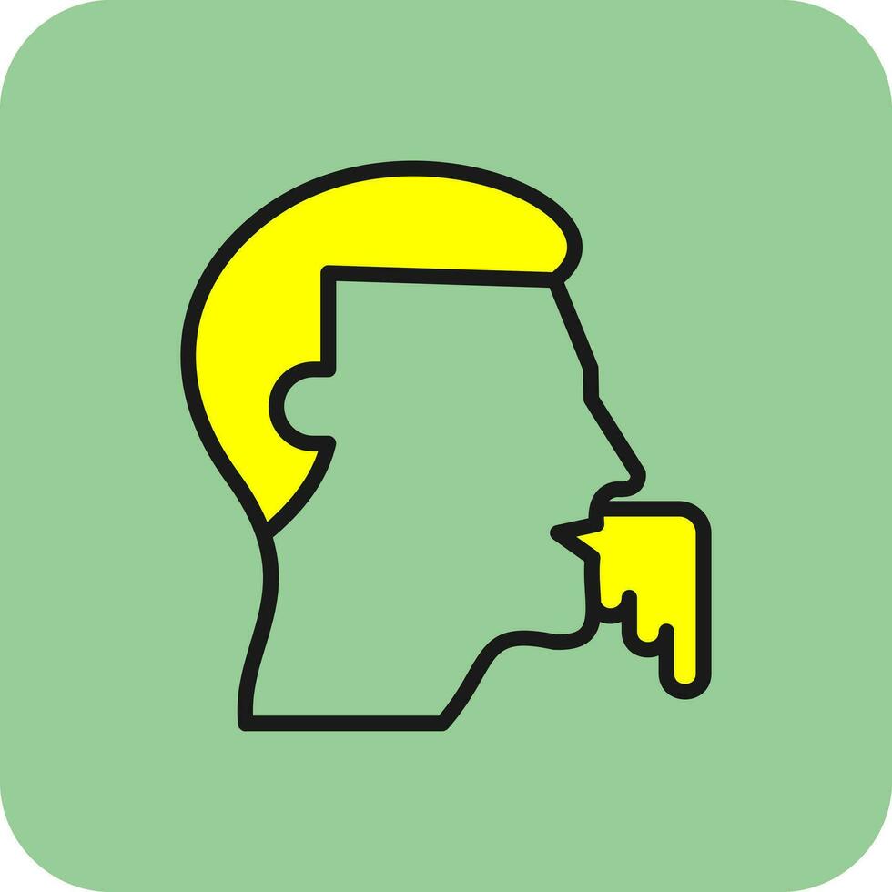 Vomit Vector Icon Design