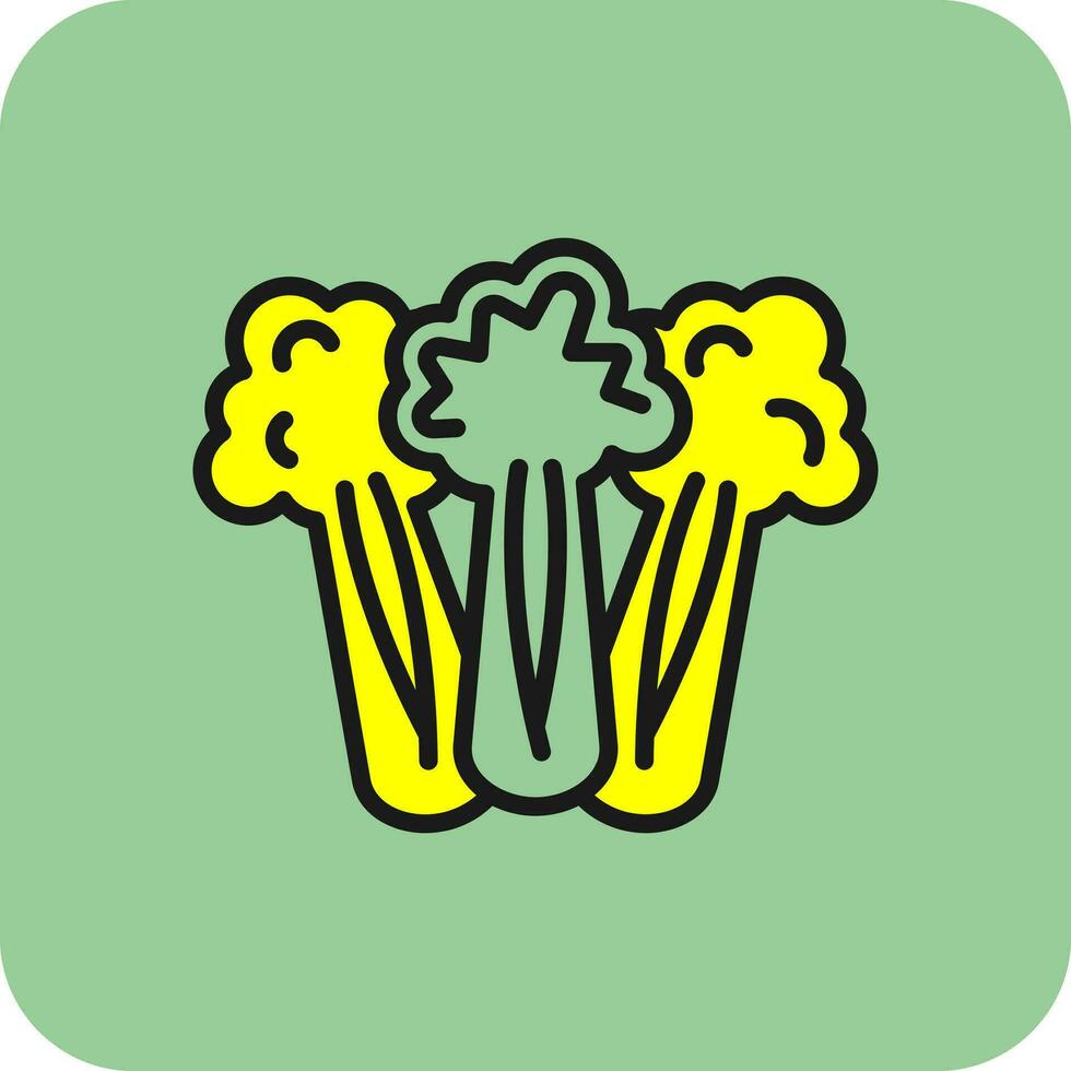Celery Vector Icon Design