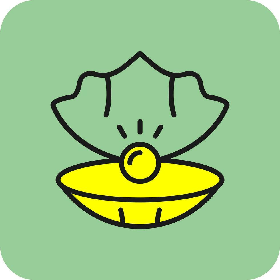 Clam Vector Icon Design