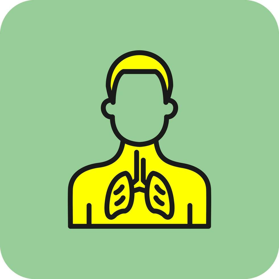 Asthma Vector Icon Design