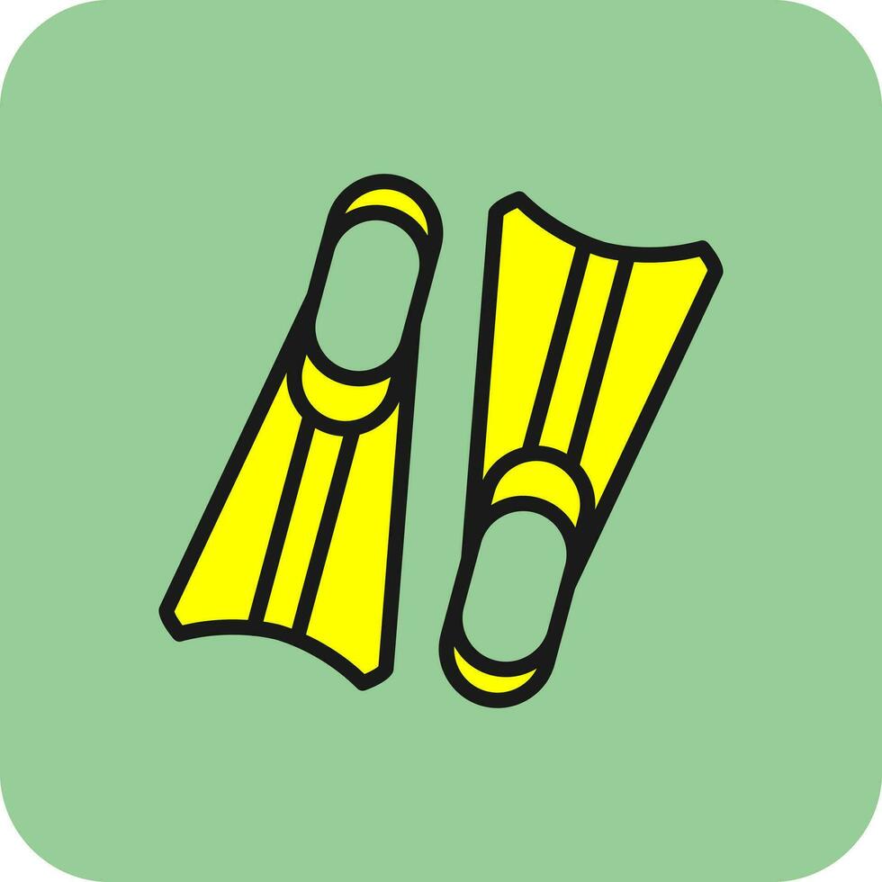 Flipper Vector Icon Design