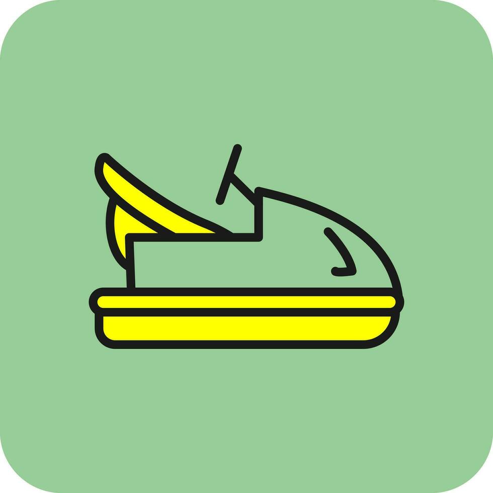 Jet ski Vector Icon Design