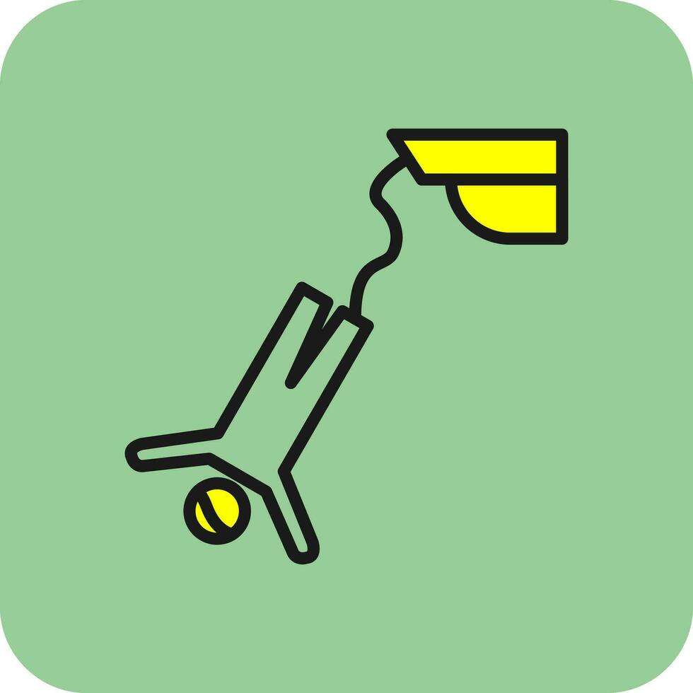 Bungee jumping Vector Icon Design