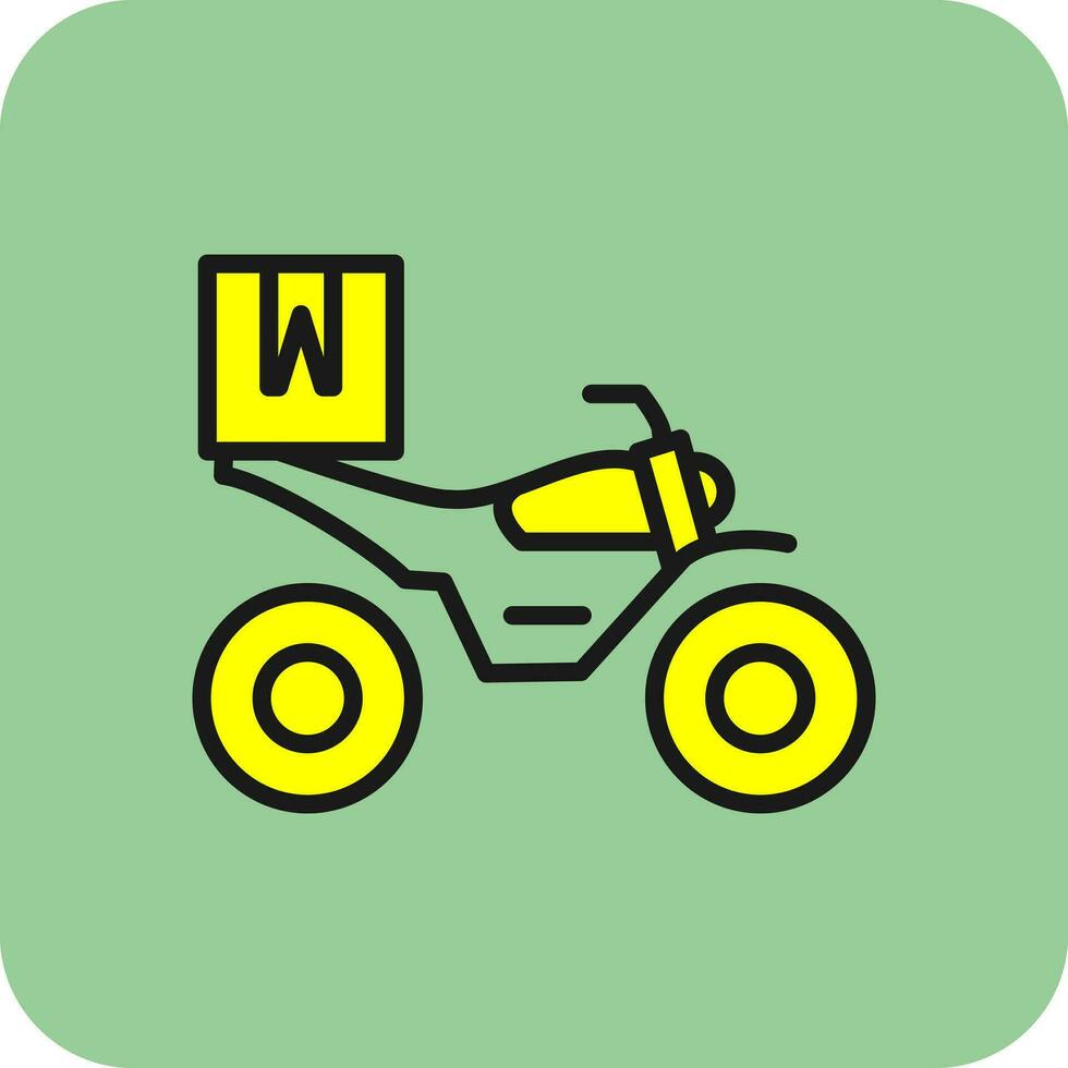 Motocross Vector Icon Design