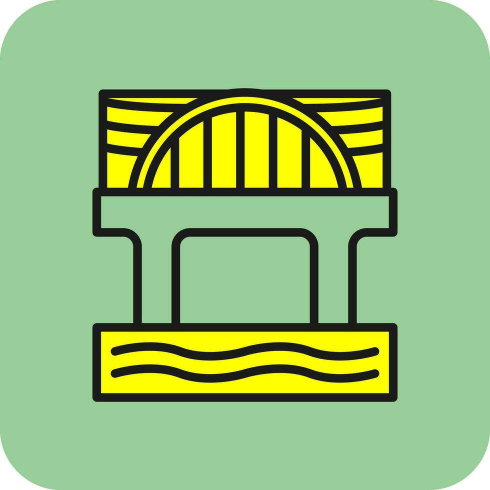 Bridge Vector Icon Design