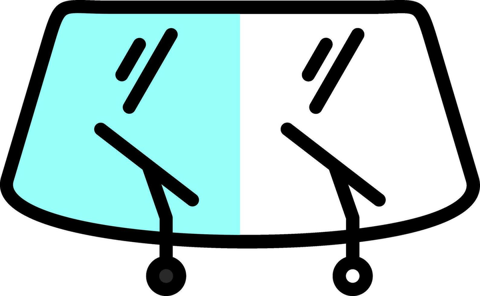 Windshield Vector Icon Design