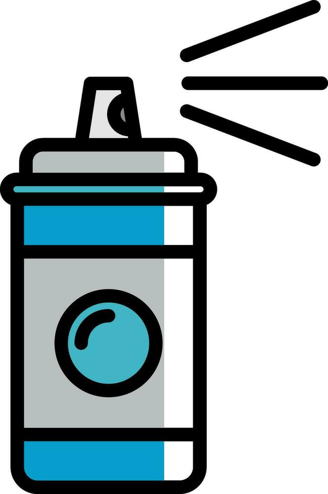 Spray paint Vector Icon Design