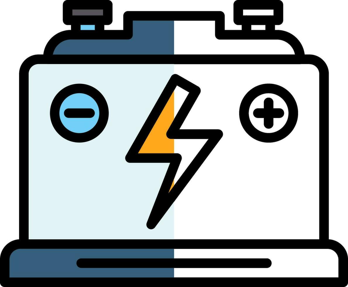 Battery Vector Icon Design