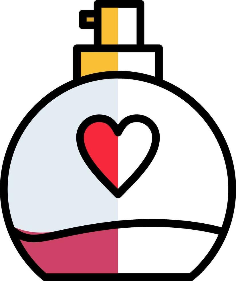Perfume Vector Icon Design