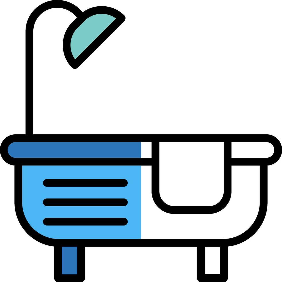 bañera vector icono diseño