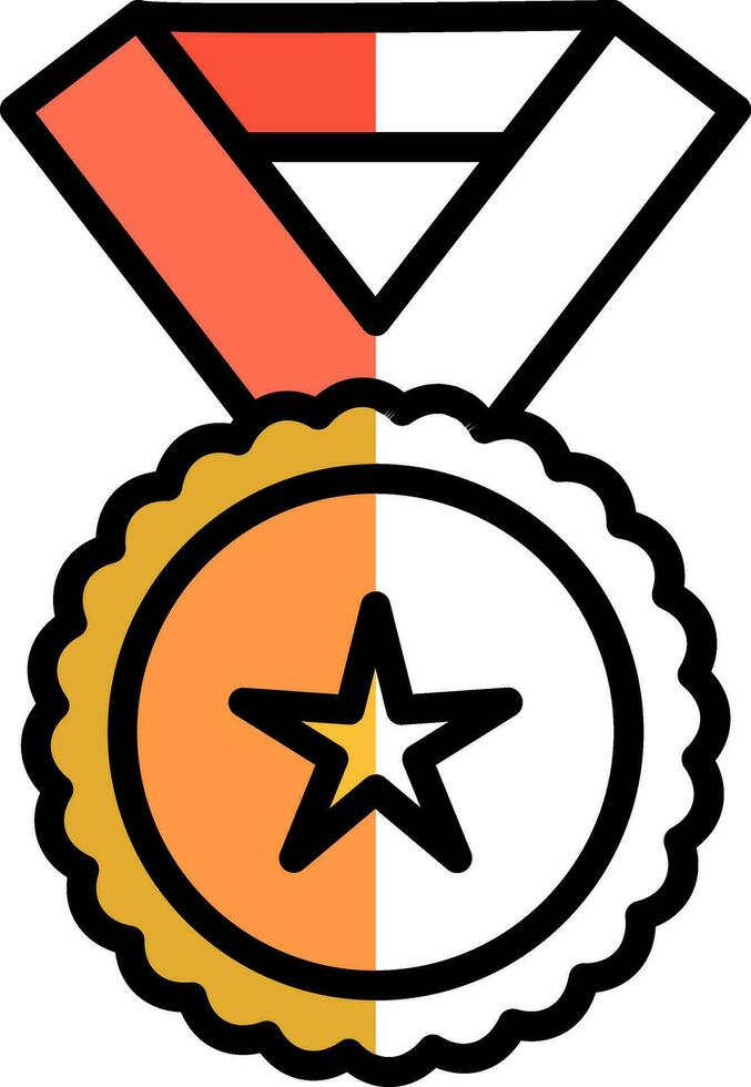 Medal Vector Icon Design