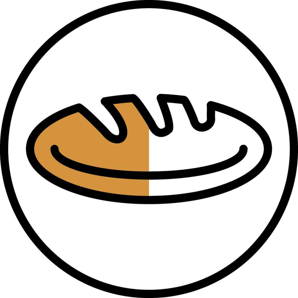 Bread Vector Icon Design