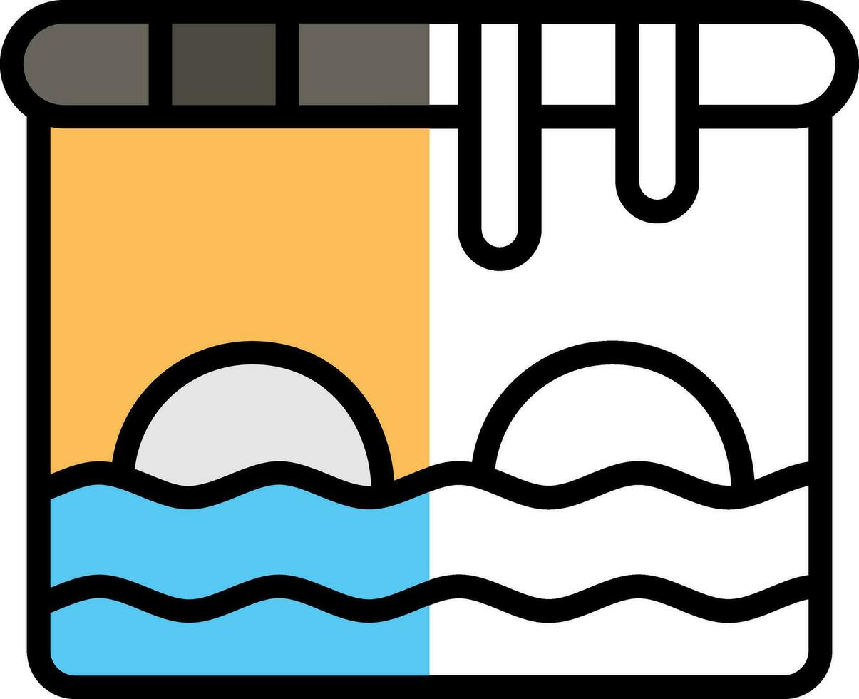 Canal Vector Icon Design