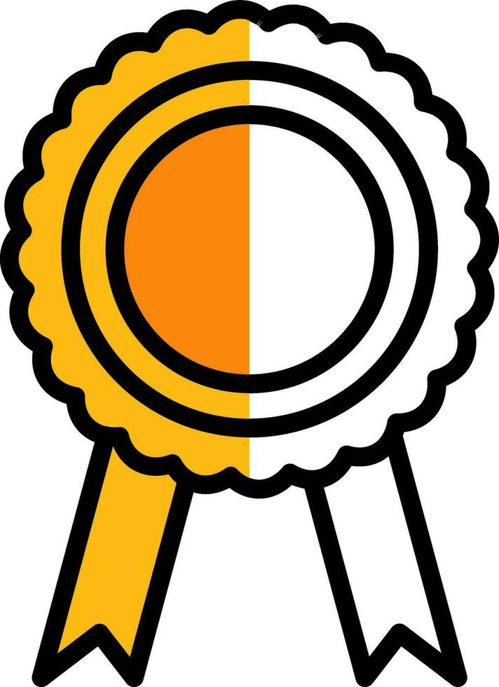 diseño de icono de vector de medalla