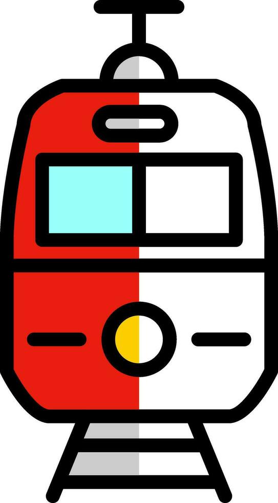 Train Vector Icon Design