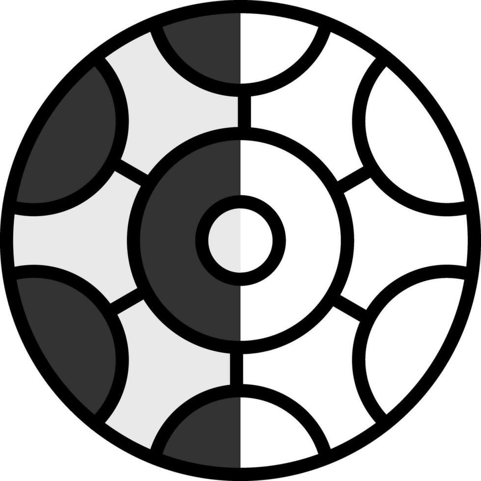 diseño de icono de vector de fútbol