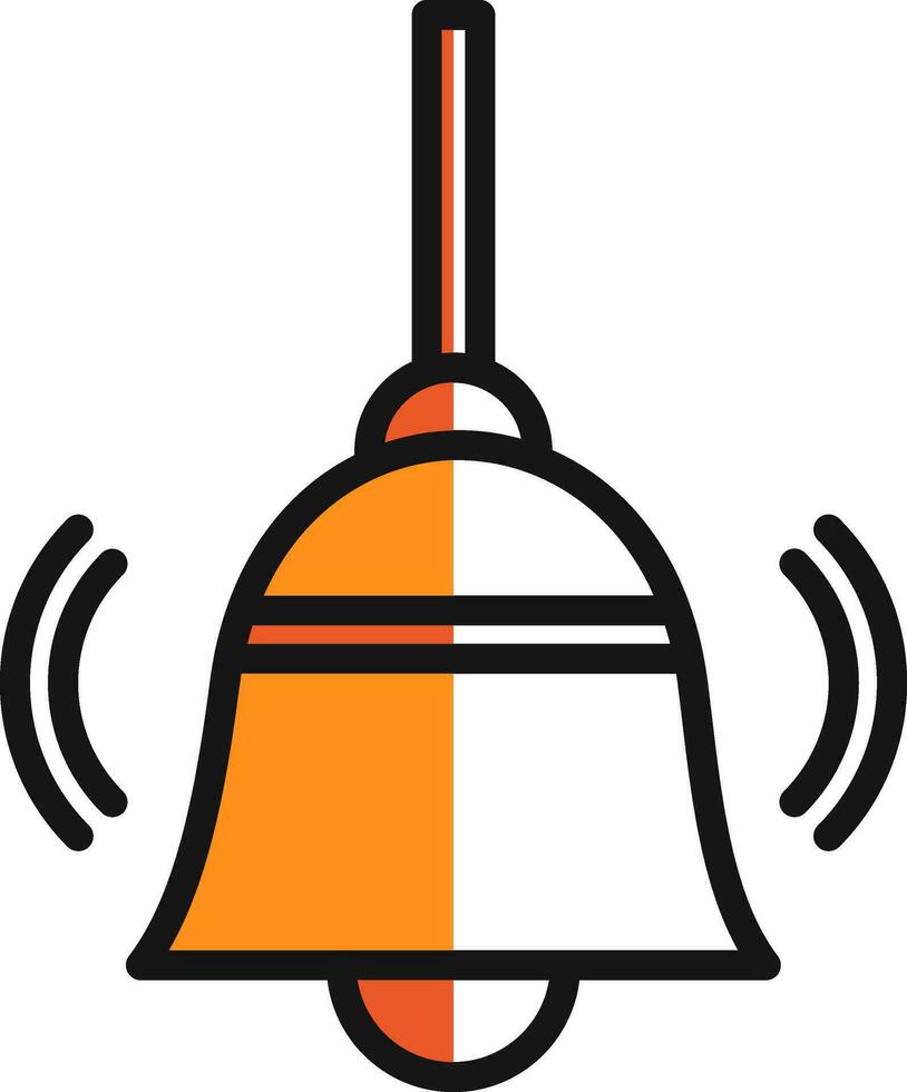 diseño de icono de vector de campana