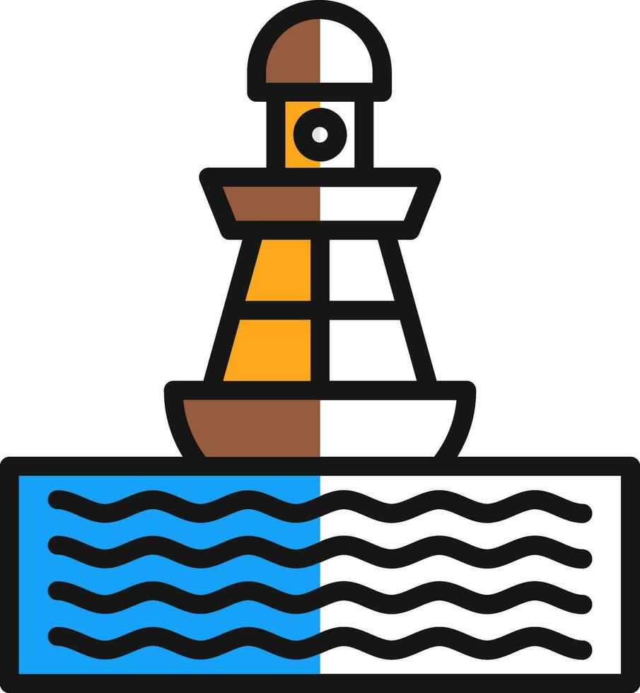 Buoy Vector Icon Design