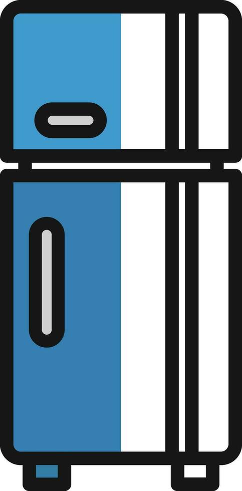 Fridge Vector Icon Design