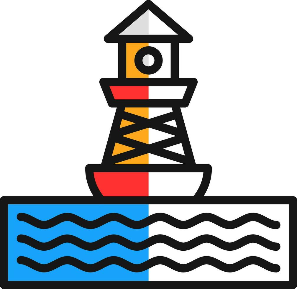 Buoy Vector Icon Design